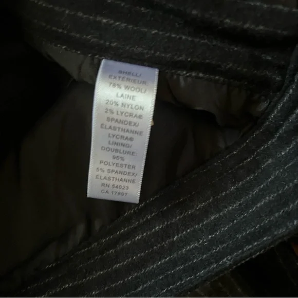 Banana Republic Harrison Pinstriped Wool Pants - Picture 4 of 6